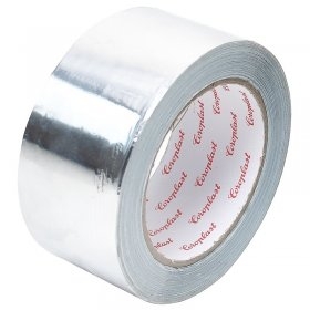 Banda Adeziva Din Aluminiu 50 mm x 50 m x 50 my-Banda Adeziva Aluminiu